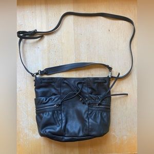 RARE Botkier Bethany Drawstring Handbag Black